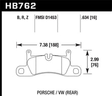 Load image into Gallery viewer, Hawk 2015 Porsche Cayenne HPS 5.0 Rear Brake Pads Brake Pads - Performance Hawk Performance   
