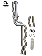 Load image into Gallery viewer, Active Autowerke 11-055A KIT F8X BMW M3 &amp; M4 Equal Length Mid Pipe (US Patent 11248511, UK and EU patent 3882441) includes Active F-brace
