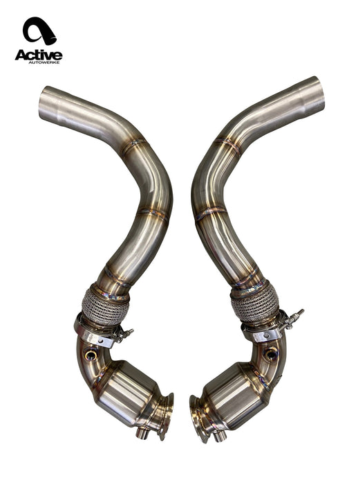 Active Autowerke 11-063 F90 M5/M8 X5M/X6M Catted Downpipes