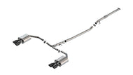Borla 2025 Kia K5 GT 2.5L 4 Cyl S-type Cat-Back Exhaust w/ 3.5in Black Chrome Tips | 141014BC