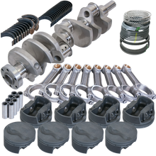 Load image into Gallery viewer, Eagle Ford 289/302 3.400in Crank 5.400in I-Beam Rods -6cc Flat Top 4.040in Pistons Rotating Assembly Eagle
