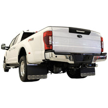 Load image into Gallery viewer, Putco 2020 Chevy Silv/Sierra HD Dually (Rear) - Set of 2 Mud Skins - Polished SS w/ Hex Shield Mud Flaps Putco
