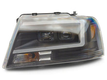 Load image into Gallery viewer, Raxiom 04-08 Ford F-150 Axial Series Projector Headlights- Black Housing- Clear Lens | T569352
