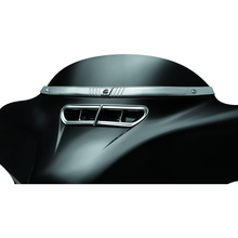 Load image into Gallery viewer, Kuryakyn Tri-Line Windshield Trim Chrome
