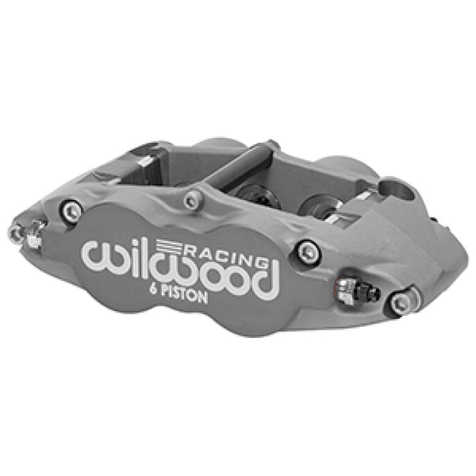 Wilwood Caliper-FNSL6R-LH-Anodized 1.62/1.12/1.12in Pistons 1.10 Disc Wilwood