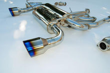 Load image into Gallery viewer, Invidia 03-05 Infiniti FX35/45 Gemini Rolled Titanium Tip Cat-back Exhaust
