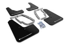 Load image into Gallery viewer, Rally Armor 17-23 Tesla Model 3 Black UR Mud Flap w/White Logo Mud Flaps Rally Armor   
