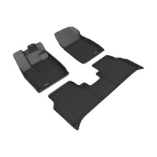 Load image into Gallery viewer, 3D MAXpider 21-23 VOLKSWAGEN ID.4 1st/2nd row Floormat - Black Floor Mats - Rubber 3D MAXpider   
