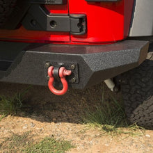 Load image into Gallery viewer, Rugged Ridge Spartan Rear Bumper Full Width 07-18 Jeep Wrangler JK Rugged Ridge
