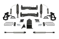 Fabtech FABK1120DL Fabtech 14-18 GM C/K1500 P/U w/oE Alm Or Stmp Stl UCA 4in Perf Sys w/Dl 2.5 & 2.25