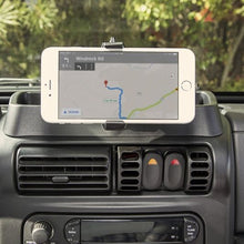 Load image into Gallery viewer, Rugged Ridge Dash Multi-Mount W/Phone Holder 97-06 Jeep Wrangler Rugged Ridge
