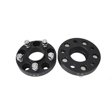 Load image into Gallery viewer, ISC Suspension Nissan 5x114.3 Hub Centric (66 Hub Bore) Wheel Spacers 25mm Black (Pair)
