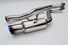 Load image into Gallery viewer, Invidia 08+ WRX Hatch / 08 STi 76mm RACING Titanium Tip Cat-back Exhaust
