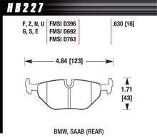 Load image into Gallery viewer, Hawk 92-95 BMW 325iS / 96-02 BMW M3 DTC-70 Race Rear Brake Pads Brake Pads - Racing Hawk Performance   
