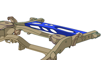 Load image into Gallery viewer, Rustbuster Spare Tire Crossmember | RB7419
