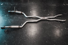 Load image into Gallery viewer, MBRP 18-23 Dodge Durango SRT 6.4L Armor Pro T304 SS 3in Cat Back Exhaust Dual Rear Exit w/ CF Tips Catback MBRP
