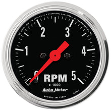 Load image into Gallery viewer, Autometer Traditional Chrome 2-1/16in 5K RPM In-Dash Mechanical Tachometer | 2497
