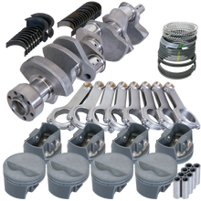 Load image into Gallery viewer, Eagle Chevy LT1 350 1Pc 3.480in Crank 5.700in H-Beam -5cc Flat Top 4.040in Pistons Rotating Assembly Eagle
