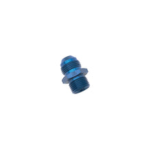 Load image into Gallery viewer, Russell Performance -6 AN Flare to 18mm x 1.5 Metric Thread Adapter (Blue) Russell
