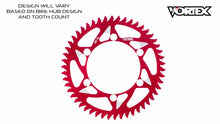 Load image into Gallery viewer, Vortex Racing 51 Tooth 520 Rear Sprocket - Red | 170ZR-51
