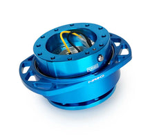 Load image into Gallery viewer, NRG Quick Release Kit Gen 257 - Blue Body / Blue Cutout Ring | SRK-257BL-BL
