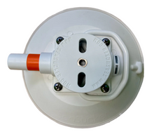 Load image into Gallery viewer, SeaSucker 4.5in. SeaSucker w/Flat-Top Stainless Steel D-Ring - White Mounts - Hooks/Handles/Utility SeaSucker   
