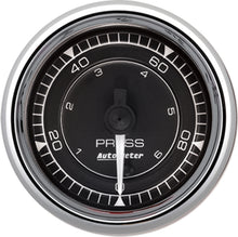 Load image into Gallery viewer, Autometer Chrono 2-1/16in 100PSI Digital Stepper Motor Pressure Gauge - Chrome | 9753
