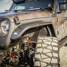 Load image into Gallery viewer, Westin 18-20 Jeep Wrangler JL / 20 Gladiator Tube Fenders - Front - Textured Black Westin
