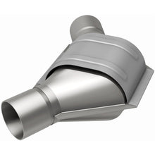 Load image into Gallery viewer, MagnaFlow Conv Univ 2.50inch Angled Inlet/Outlet
