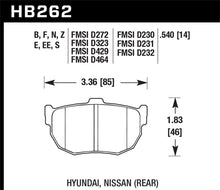 Load image into Gallery viewer, Hawk 89-97 Nissan 240SX HT-10 Race Rear Brake Pads Brake Pads - Racing Hawk Performance   
