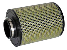 Load image into Gallery viewer, aFe Magnum FLOW Universal Air Filter w/ Pro Guard 7 Media 4in F x 8-1/2in B x 8-1/2in T x 11in H Air Filters - Universal Fit aFe   
