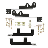 Westin 2008-2017 Buick/Chevrolet/GMC/Saturn Enclave Premier Oval Nerf Step Bar Mount Kit - Black Westin