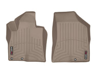 WeatherTech 2009 Hyundai Santa Fe w/ Driver Side Dual Floor Posts Front FloorLiner - Tan | 4510761