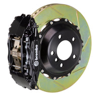 Brembo 93-98 Supra Front GT BBK 4 Piston Cast 2pc 332x32 2pc Rotor Slotted Type-1-Black | 1B2.7002A1