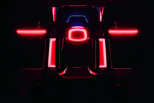 Load image into Gallery viewer, Kuryakyn Tracer LED Taillight Red Lens With License Light Misc Powersports Kuryakyn   
