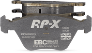 EBC Racing 97-09 Porsche Boxster (986/987 w/Cast Iron Discs) RP-X Race Front Brake Pads EBC