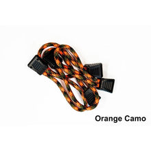 Load image into Gallery viewer, Fishbone Offroad Doors Fishbone Offroad Paracord Zipper Pulls 5 Pcs Orange Camo
