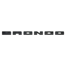 Load image into Gallery viewer, Ford Racing FRPM-1447-BLMB Ford Racing 2021+ Bronco Grille Lettering Overlay Kit - Black
