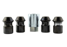 Load image into Gallery viewer, Ford Racing FRPM-1A043-B Ford Racing M12 x 1.5 Black Security Lug Nut Kit - Set of 4
