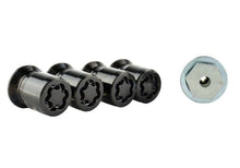 Load image into Gallery viewer, Ford Racing FRPM-1A043-B Ford Racing M12 x 1.5 Black Security Lug Nut Kit - Set of 4
