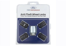 Load image into Gallery viewer, Ford Racing FRPM-1A043-B Ford Racing M12 x 1.5 Black Security Lug Nut Kit - Set of 4
