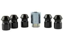 Load image into Gallery viewer, Ford Racing FRPM-1A043-B5 Ford Racing M12X1.5 Black Security Lug Nut - Set of 5
