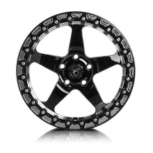 Load image into Gallery viewer, Forgestar Wheels - Cast Forgestar D5 Beadlock 17x10 / 5x115 BP / ET30 / 6.6in BS Gloss Black Wheel
