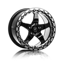 Load image into Gallery viewer, Forgestar Wheels - Cast Forgestar D5 Beadlock 17x10 / 5x120 BP / ET45 / 7.3in BS Gloss Black Wheel
