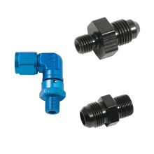 Load image into Gallery viewer, Fragola Fittings Fragola -4AN x 12 Degree x 1.0 Adapter - Black
