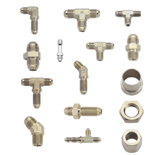 Load image into Gallery viewer, Fragola Fittings Fragola -8AN x 3/8 NPT 45 Degree Adapter - Steel
