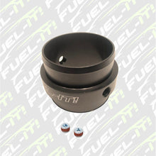 Load image into Gallery viewer, Fuel-It! Universal Methanol Injection Fuel-It! 2.5" ID Billet Charge Pipe Coupler with Two 1/8" NPT/Methanol Injection Bungs

