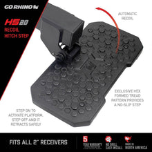 Load image into Gallery viewer, Go Rhino Steps Go Rhino HS2012T HITCH BUMP STEP
