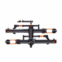 Load image into Gallery viewer, GOBI Racks Bike Racks GOBI Racks NV 2.0 GREY METALLIC WITH ORANGE ANODIZE 2 BIKE RACK W/2" RECEIVER NV22G
