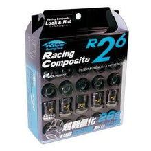 Load image into Gallery viewer, Project Kics 12X1.25 Black R26 Lug Nuts - 16+4
